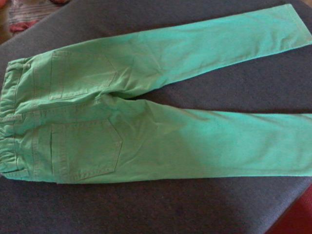 Photo Pantalon Benetton vert 6-7ans image 3/3
