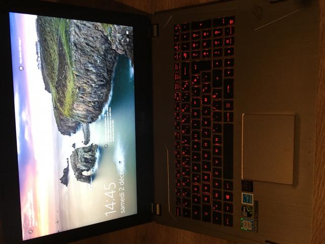 Photo PC ASUS GAMER i7-7700HQ / 16 Go / GTX 1070 8GO image 3/4
