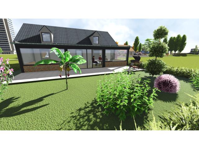 Photo PERMIS CONSTRUIRE / ARCHITECTURE 3D PROJETEE image 3/4