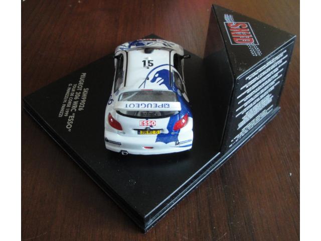Photo Peugeot 206 WRC Esso tour de Corse 1999 Skid 1/43 image 3/6