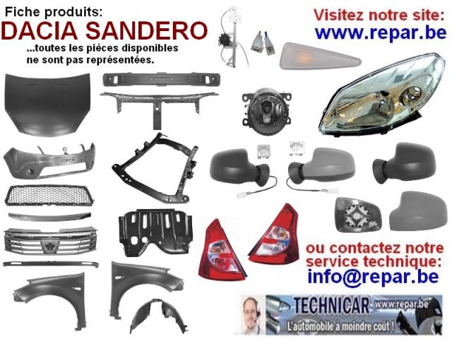 Photo phare DACIA LOGAN PICKUP   REPAR.BE    TECHNICAR image 3/5