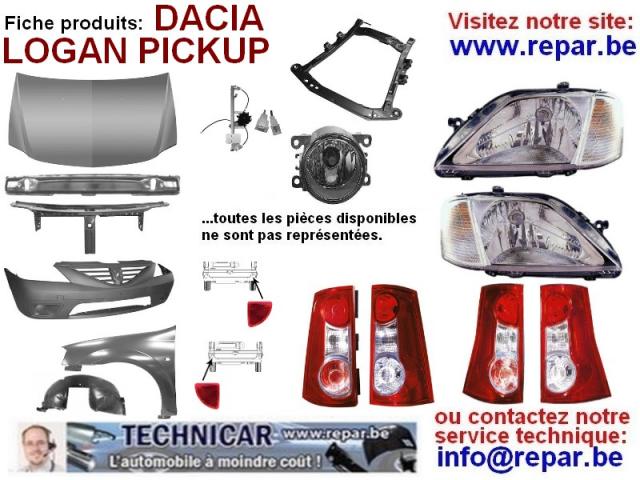 Photo phare DACIA LOGAN   REPAR.BE   TECHNICAR image 3/5