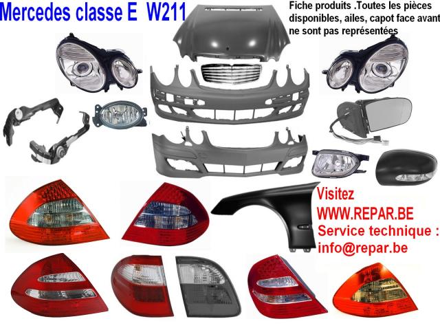 Photo phare MERCEDES cl. B W245   REPAR.BE    TECHNICAR image 3/5