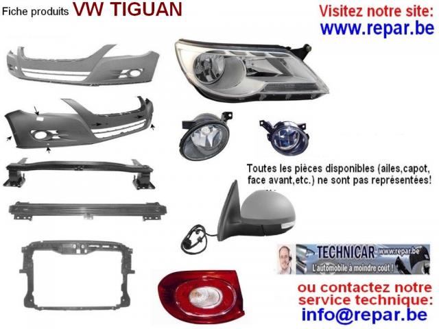Photo phare VW PASSAT CC   REPAR.BE   TECHNICAR image 3/4