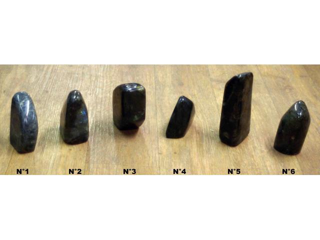 Photo pierre en LABRADORITE - H : 12 à 18 cm image 3/3
