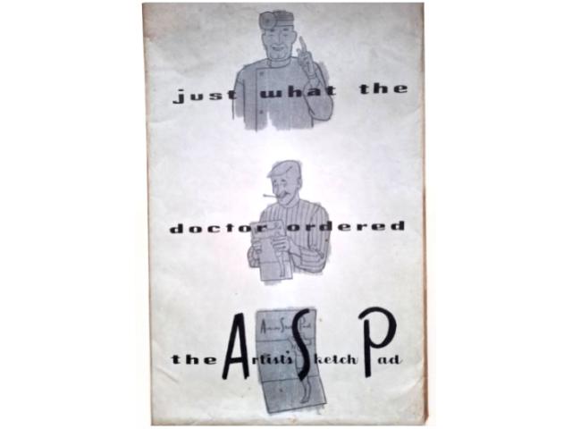 Photo PIN-UP Calendar 1957 with envelope Ted WITHERS  “Artist’s Sketch Pad”. image 3/6