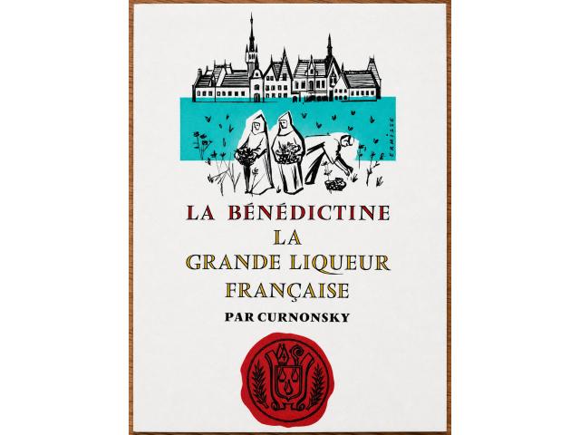 Photo Pop-up Bénédictine Vintage ❖ 18,5 x 13,5 cm ❖ ~ 1930 image 3/6