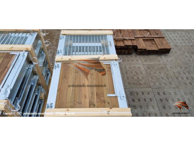 Photo Porte coulissante pour écurie & TOP Porte de paddock | Portails et portes d’écurie image 3/6