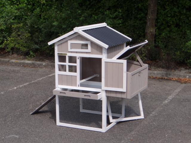 Photo Poulailler La Turbie poulailler XL abri poule clapier lapin caille volaille abri lapin enclos lapin  image 3/5