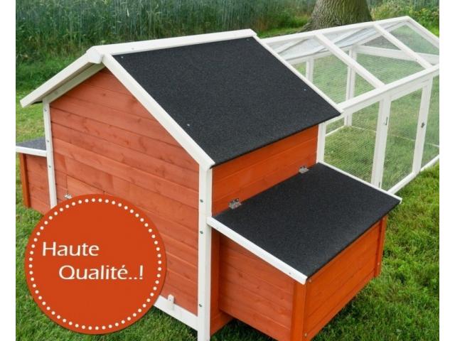 Photo Poulailler Les Orres + extension abri poule abri caille volaille poulailler poule abri coq image 3/3