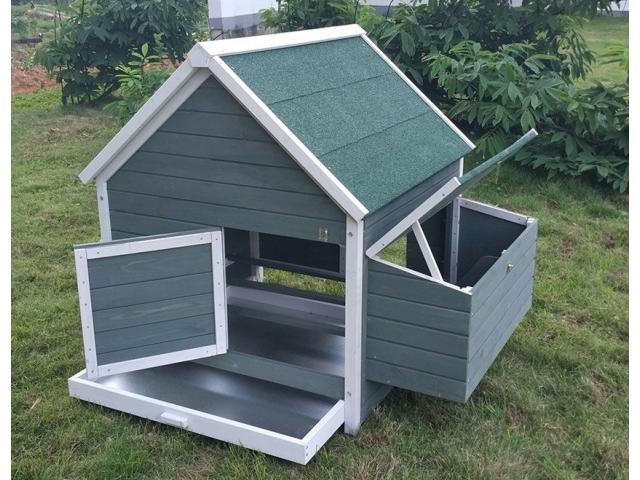 Photo Poulailler Pertuis abri poule XXL maison poule coq caille volaille pondoir poule cabane poule NEUF image 3/4