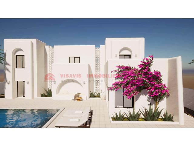 Photo PROJET CLÉ EN MAIN  - titre bleu - P 691 - HOUMT SOUK DJERBA image 3/6