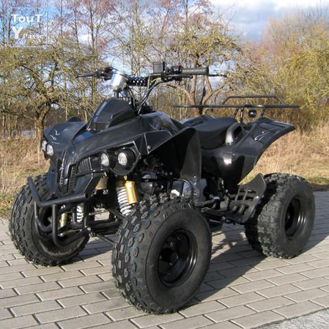 Photo Quad ATV 125 cc S-10 homologué CE 3 vitesses av + mar enfant image 3/6