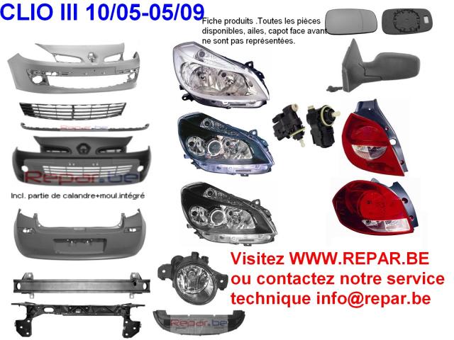 Photo rétroviseur CLIO III   REPAR.BE   TECHNICAR image 3/6