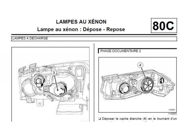 Photo Revue technique manuel atelier Renault Mégane II image 3/6
