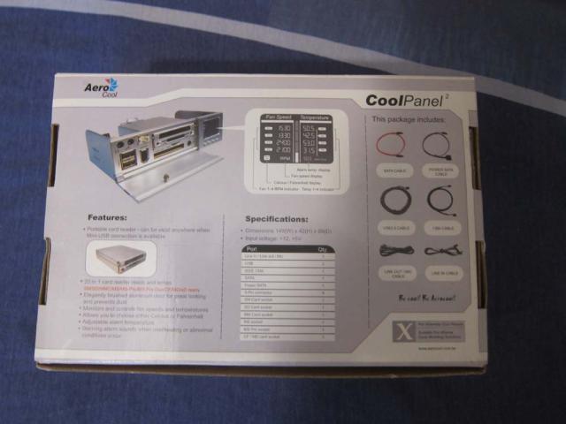 Photo Rheubus aerocool coolpanel panel 2 Multifonction image 3/5