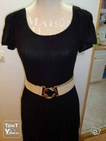 Photo Robe noir brillant - Marque Mango - NEUVE image 3/3