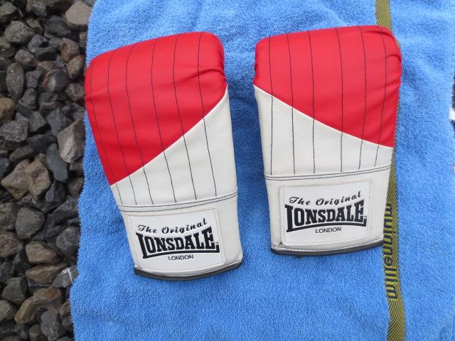 Photo Sac boxe karaté Lonsdale + 1 paire de gants + 1 paire de pattes d'ours image 3/6