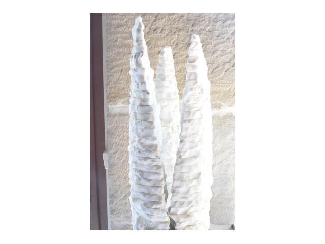 Photo Säule aus Carrara-Marmor – Gartenstatue – Wohnaccessoire image 3/5
