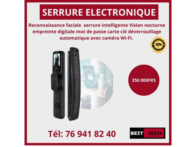 Photo SERRURE INTELLIGENTE AVEC OU SANS CAMERA  DISPONIBLE image 3/3