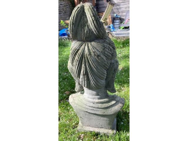 Photo Statue en pierre style bouddah image 3/4