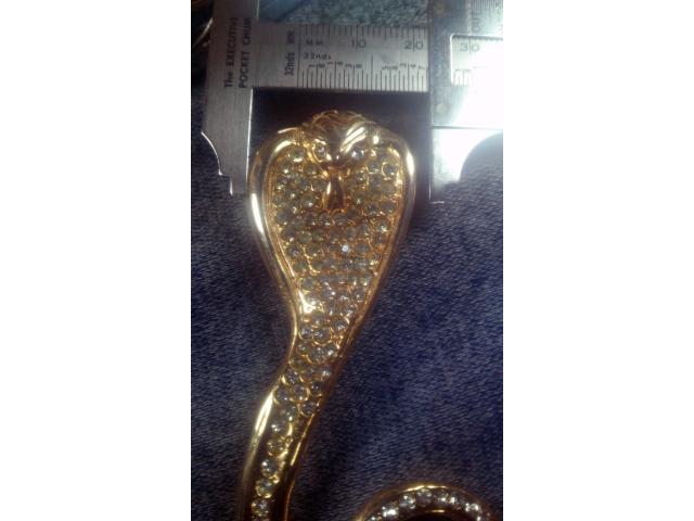 Photo Superbe Broche Cobra. image 3/6