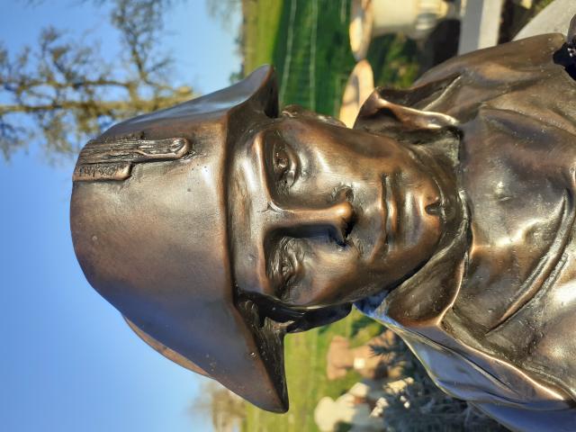 Photo SUPERBE BUSTE EN BRONZE DE NAPOLEON SUR SOCLE EN MARBRE image 3/6