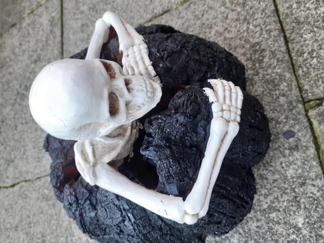 Photo SUPERBE CITROUILLE D'HALLOWEEN EN POLY RESINE image 3/6