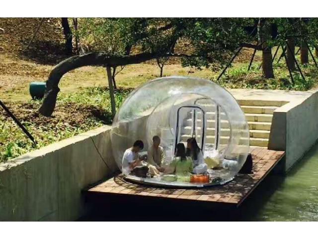 Photo tente globe   Powernaxe Tente à bulles Bubble House image 3/6