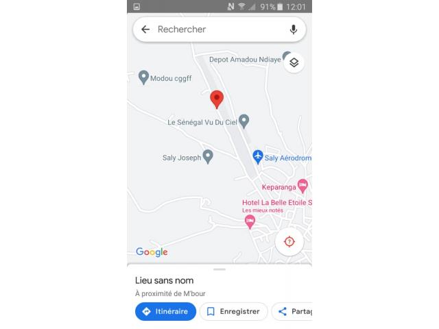 Photo Terrain de 800 mètres carrés délibération à Saly image 3/5