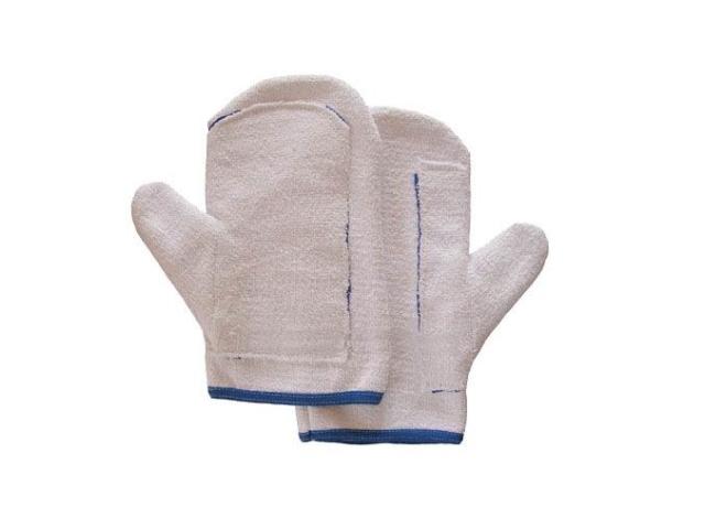 Photo Terry Glove, Terry Mitten, Cotton Terry Double Palm Glove, Bakery Terry Glove image 3/4