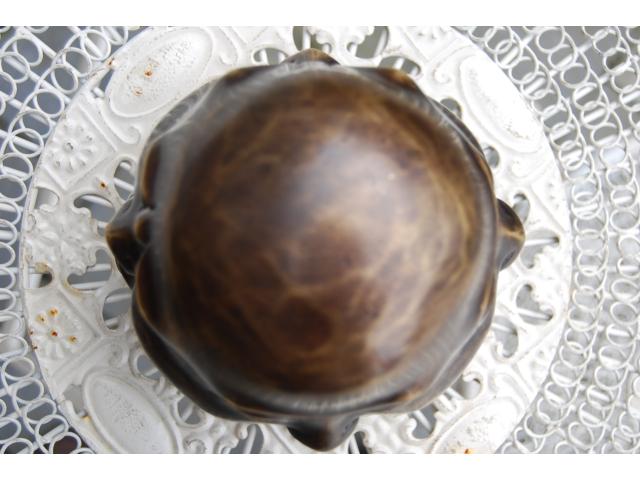 Photo TETE DE BOUDDHA EN BRONZE SIGNE (Les 4 visages). image 3/6