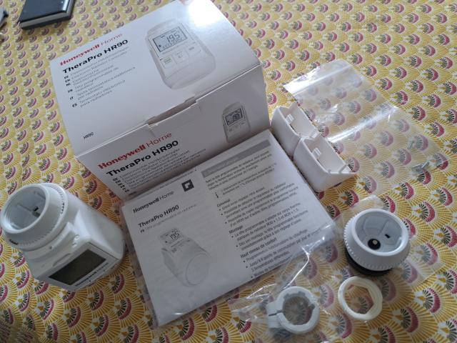 Photo TheraPro HR90 Honeywell Home / vannes thermostatique image 3/3