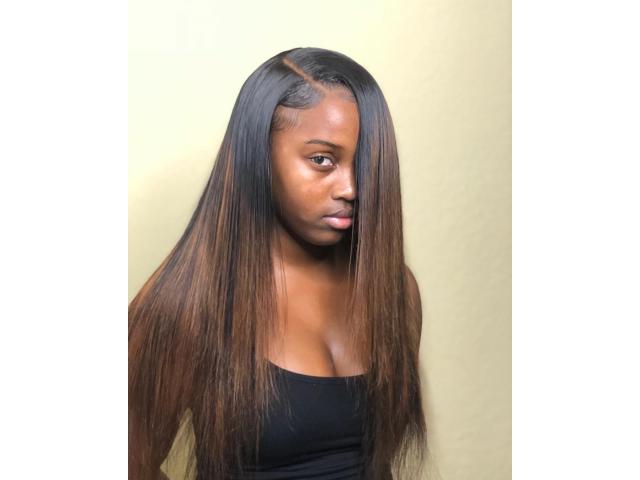 Photo Tissage ouvert cheveux humains ou cheveux synthétiques image 3/6