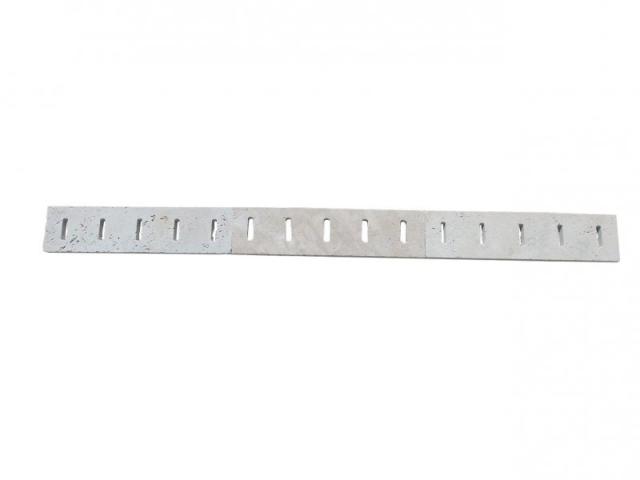 Photo Travertin Beige Grille Rainure 12,5x50 cm image 3/5