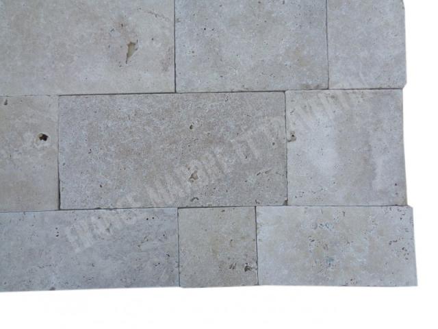 Photo Travertin Beige Nuance 3 Largeur Mixte 2 Longueur image 3/5