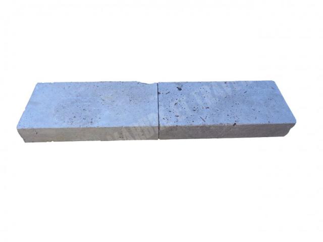 Photo Travertin Beige Nuancé Margelle de Piscine Bord Droit 30,5x61x10cm image 3/5