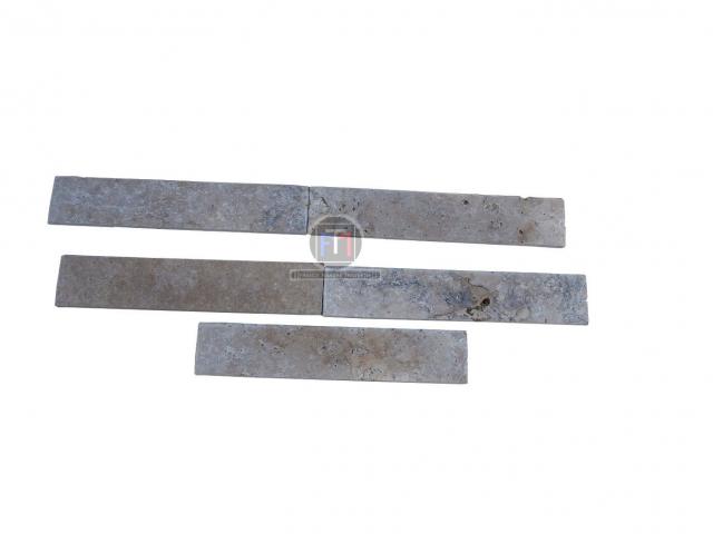Photo Travertin Classique Plinthe 40,6x8x1,2 cm Antique Rustique image 3/5