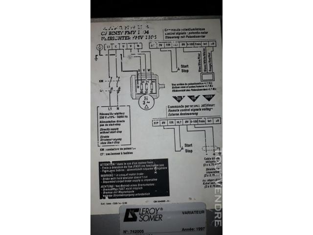 Photo VARIATEUR FMV1104 image 3/5