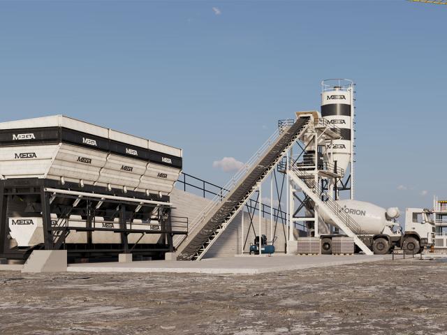 Photo Vente centrale à béton de 30 m³ (malaxeur à cuve) image 3/4