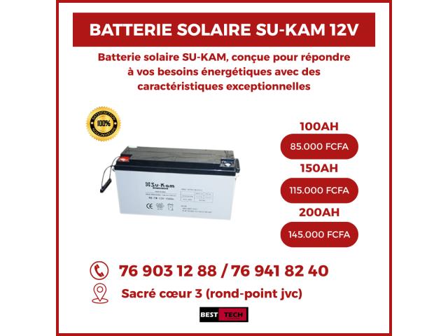 Photo VENTE DE BATTERIES SOLAIRES SUKAM; EURONET & VITRON ENERGY image 3/5