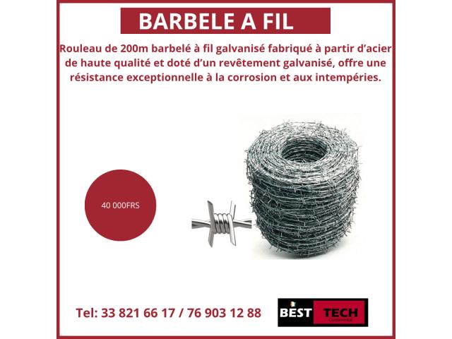 Photo VENTE ET INSTALLATION DES ROULEAUX DE  BARBELES A LAME / A FIL image 3/5