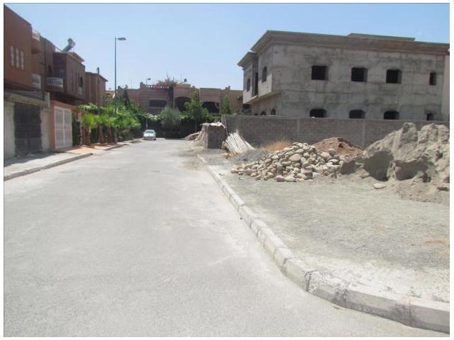 Photo Vente terrain villa   2 facades  a TARGA image 3/4