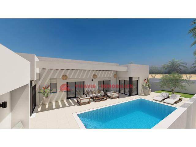 Photo Villa à vendre en zone Urbaine - titre bleu Djerba et conformité image 3/5