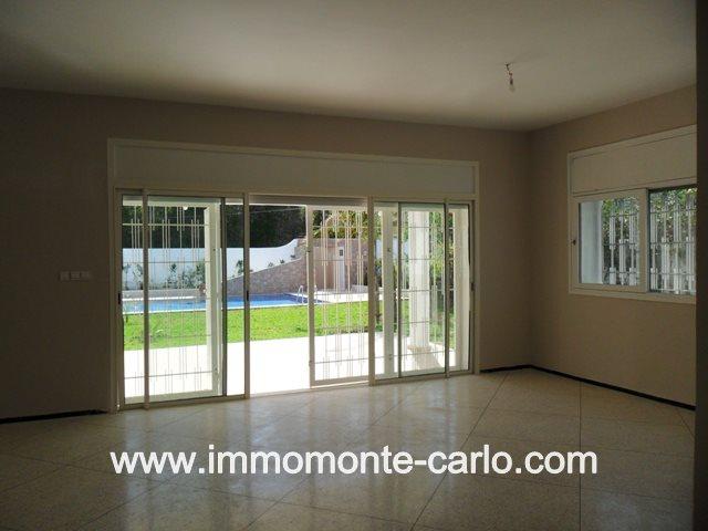 Photo Villa avec chauffage et piscine à louer au quartier  Souissi image 3/5