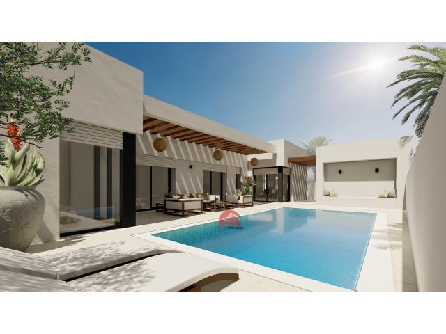 Photo VILLA AVEC PISCINE PRIVÉE EN ZONE URBAINE À DJERBA - RÉF P653 image 3/5