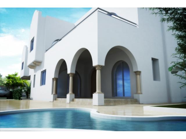Photo villa la range AV050 hammamet image 3/5
