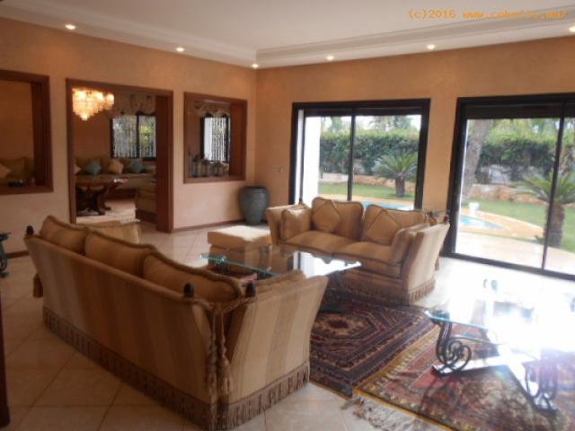 Photo Villa meublée de lux en location à Rabat Souissi image 3/5