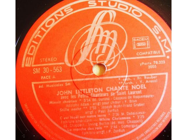 Photo Vinyl John LITTLETON  Noël image 3/4