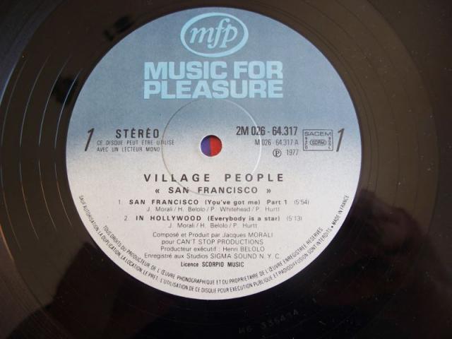 Photo Vinyl VILLAGE PEOPLE image 3/4